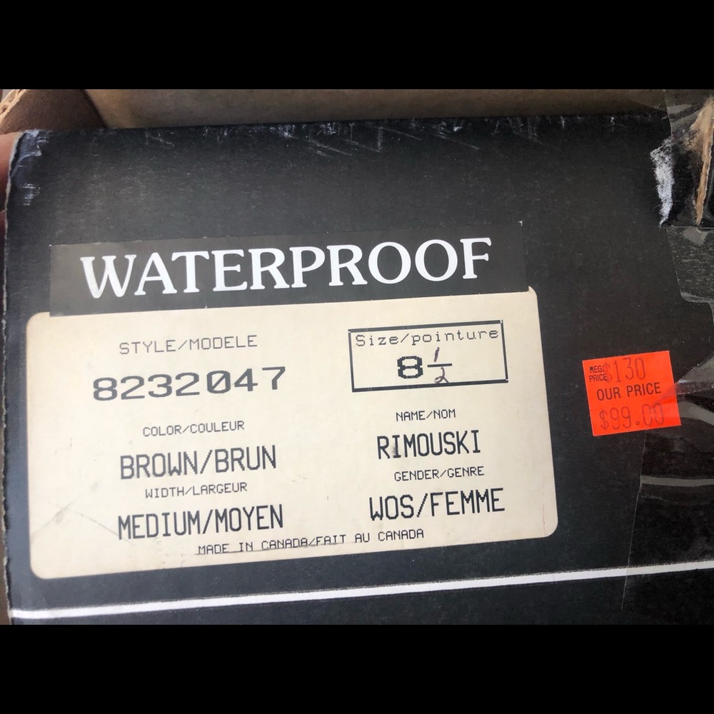 Waterproof Rimouski Barbo brown boots - Picture 3 of 6